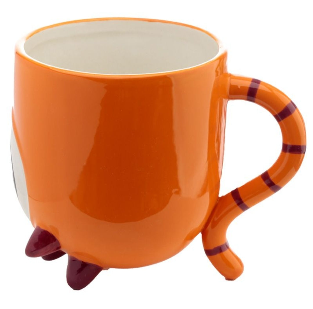 Caneca Reversível Monstro Laranja