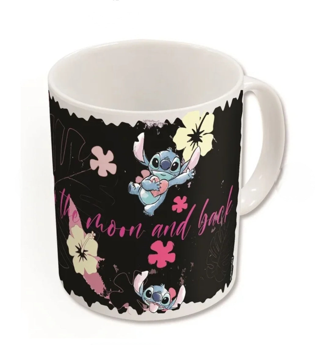 Caneca Stitch Troca Cor Com o Quente e Frio