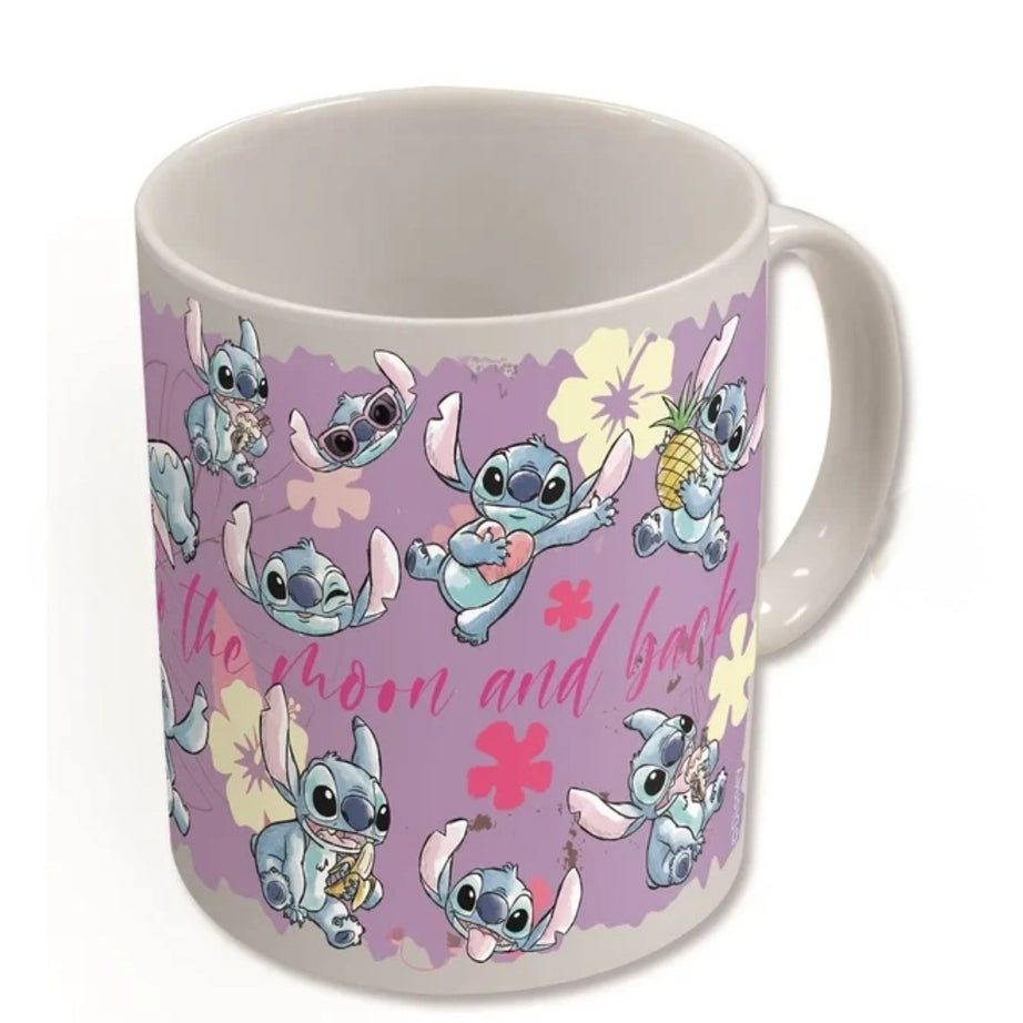 Caneca Stitch Troca Cor Com o Quente e Frio