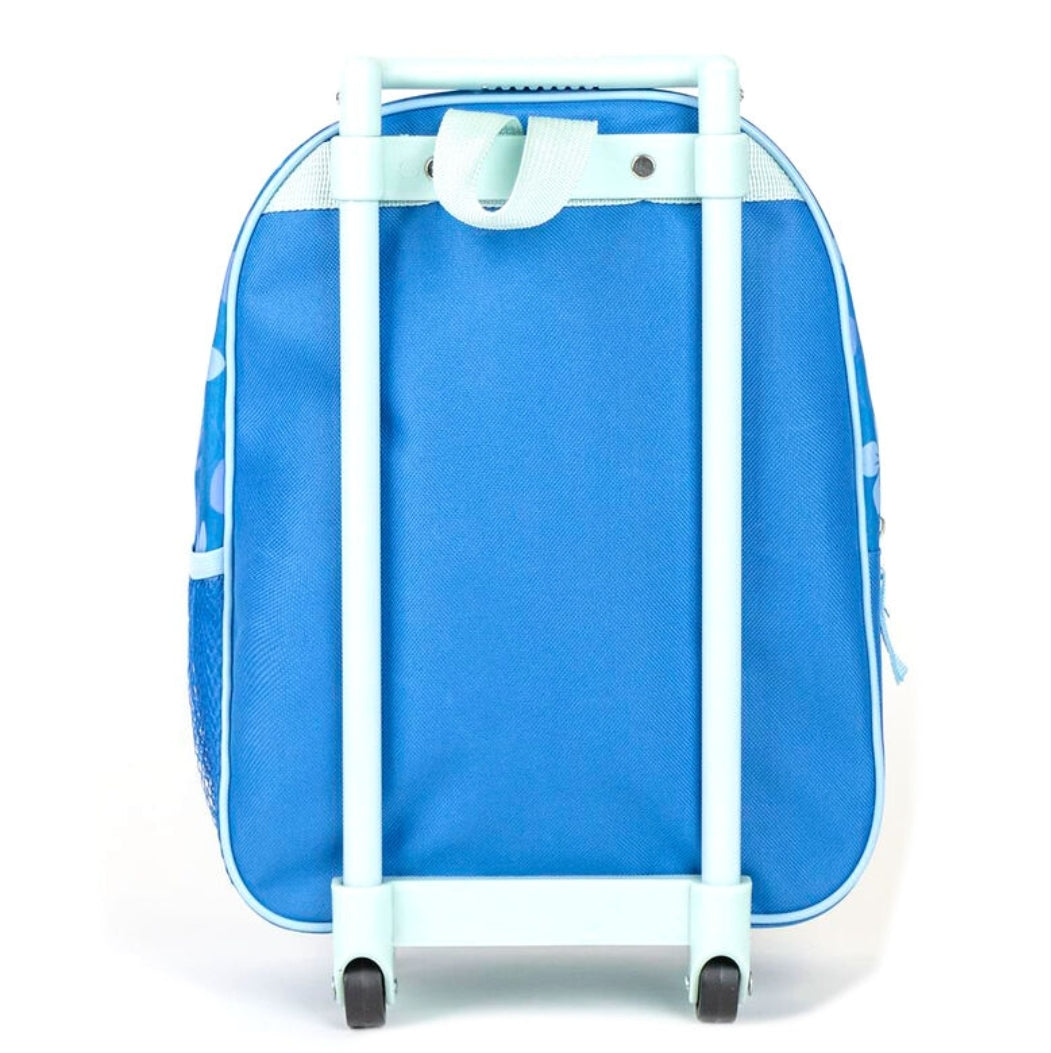 Mochila Trolley Pré-escolar do Stitch 3D com 31cm