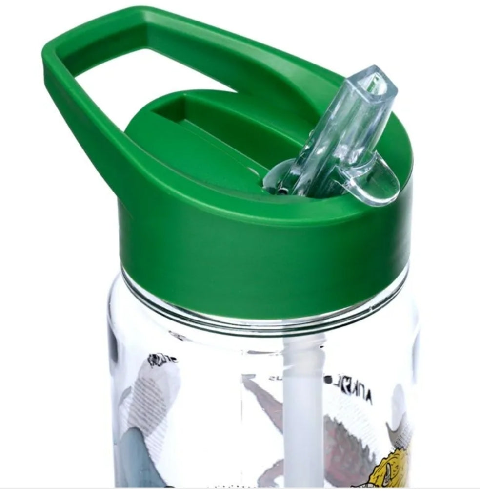 Garrafa com Palhinha Dinossauro 550ml