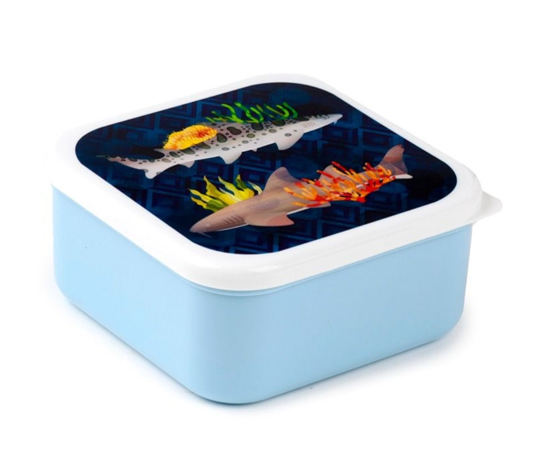 Conjunto 3 caixas de Lanche Reino Marinho