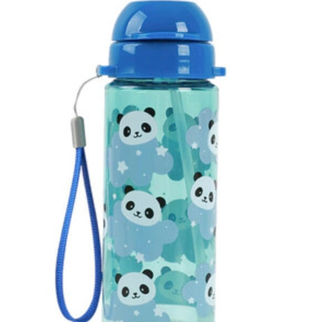 Garrafa com Palhinha Pandas 400ml