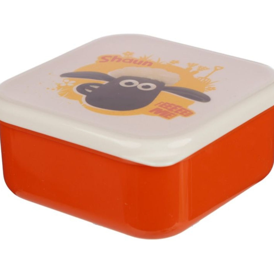 Conjunto 3 Caixas de Lanche Shaun The Sheep