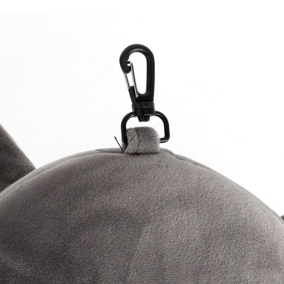 Almofada de Viagem e Máscara para Dormir - Bulldog Francês