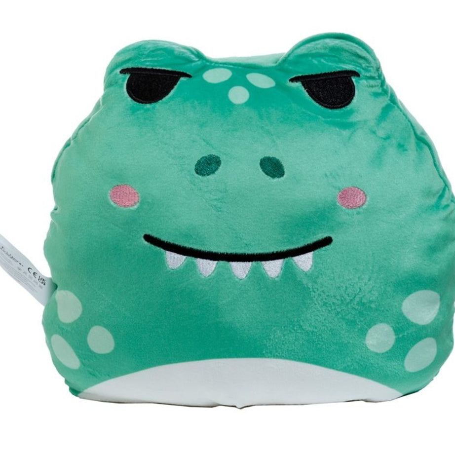 Peluche Brilha no Escuro Dupla Face Reversível - Dinossauro