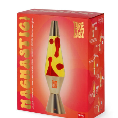 Candeeiro Lava Dourado Legami