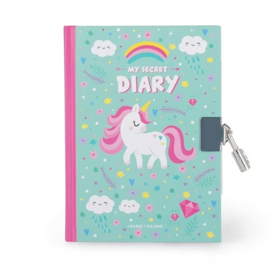 Diário Unicórnio com Chaves Legami