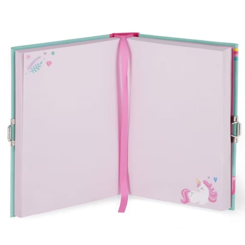 Diário Unicórnio com Chaves Legami