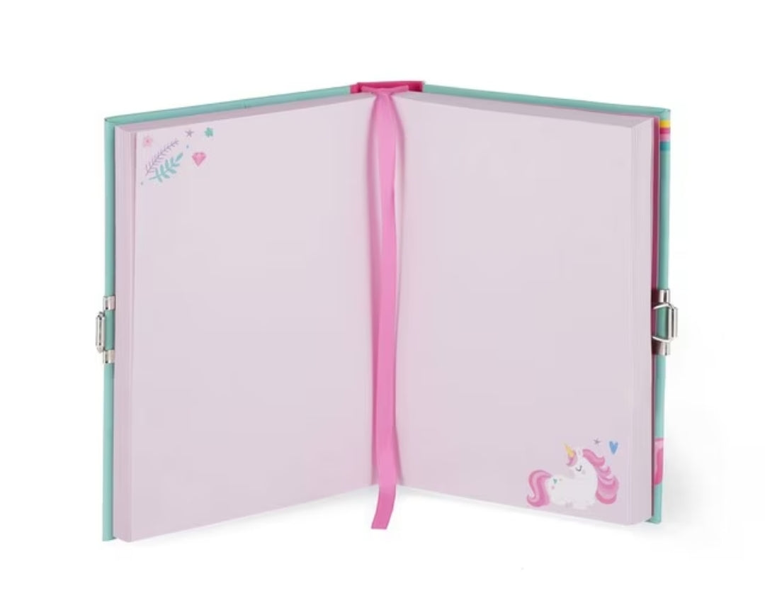 Diário Unicórnio com Chaves Legami