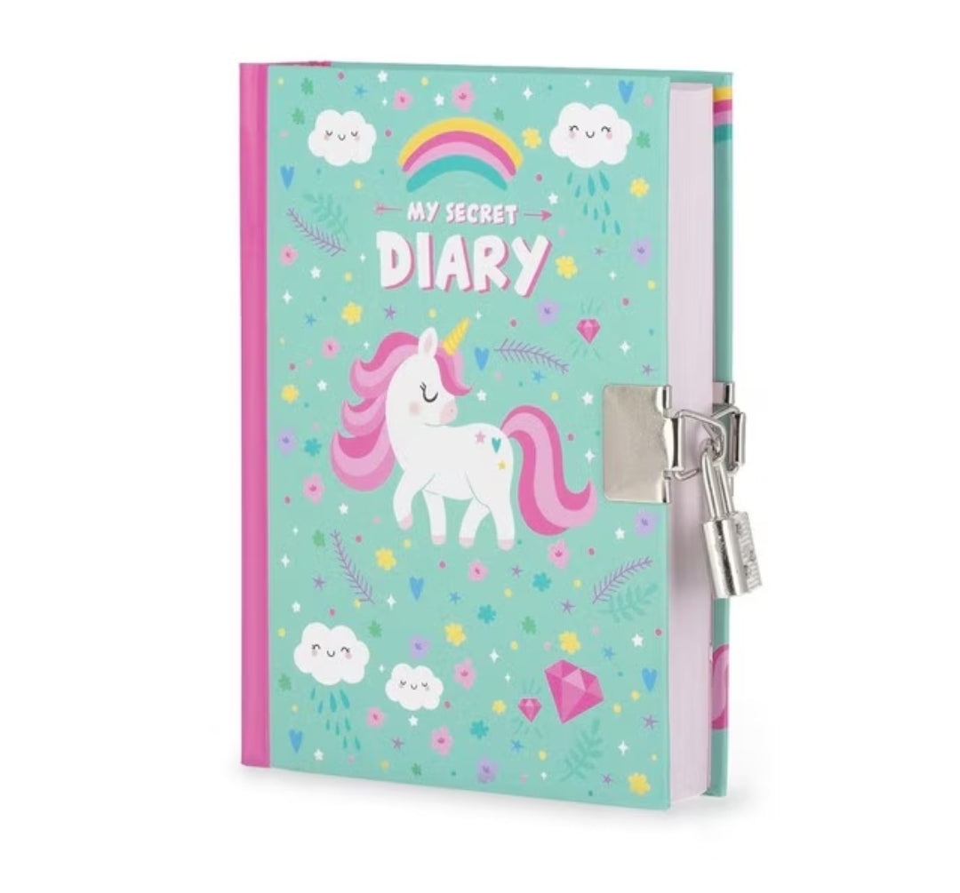 Diário Unicórnio com Chaves Legami