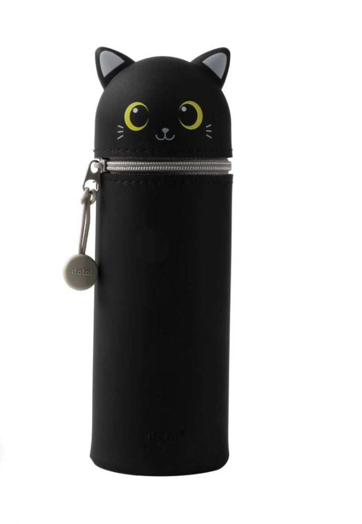 Estojo Silicone Gato Preto