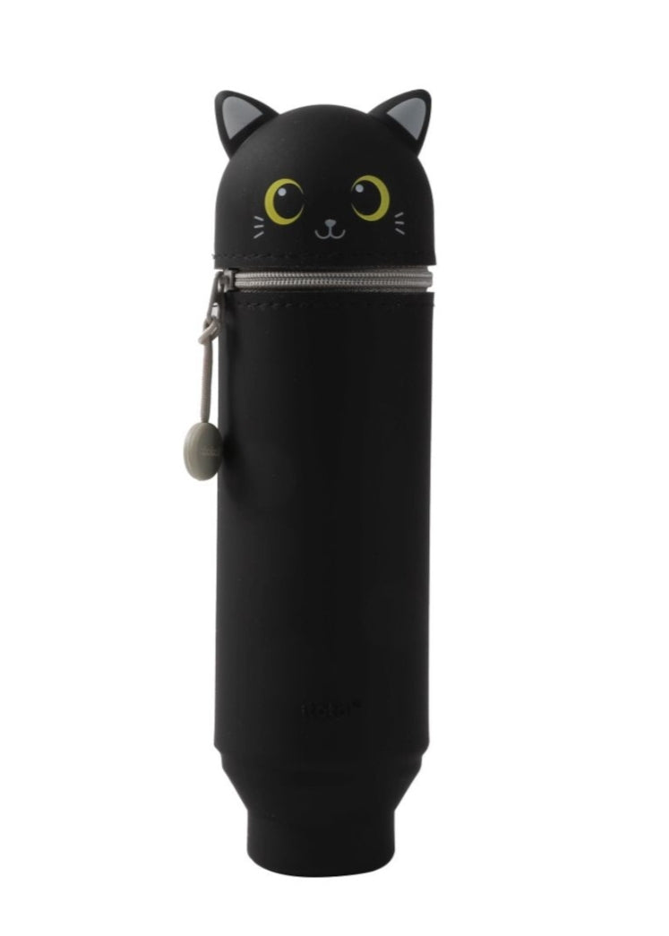 Estojo Silicone Gato Preto