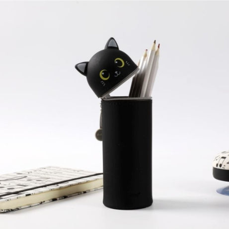 Estojo Silicone Gato Preto