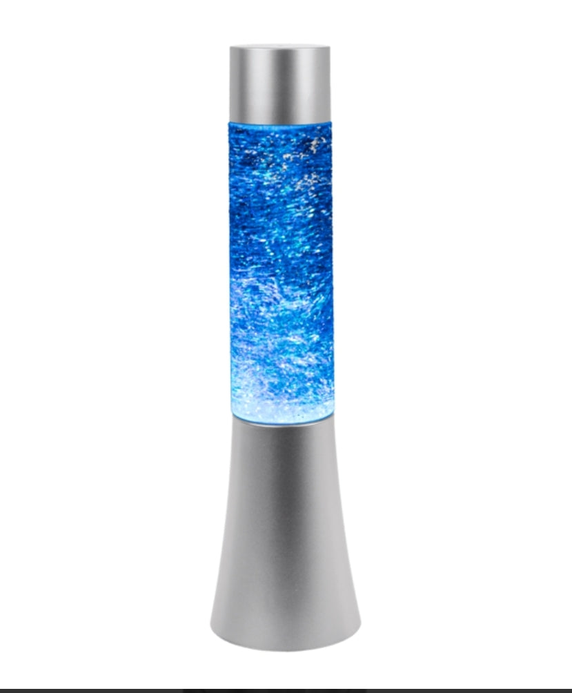 Lâmpada Rotação Gliter Troca de Cor