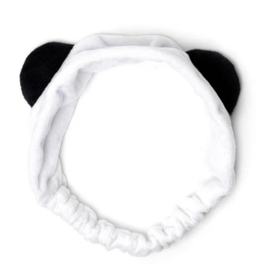 Fita de Cabelo Panda Para Maquilhagem ou Remoção de Máscaras do Rosto