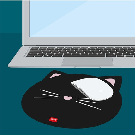 Tapete Rato Gatinho Preto - Legami