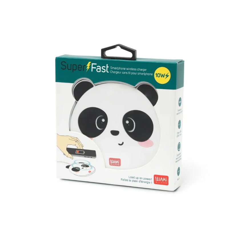 Carregador Telemóvel sem Fios Panda - Legami
