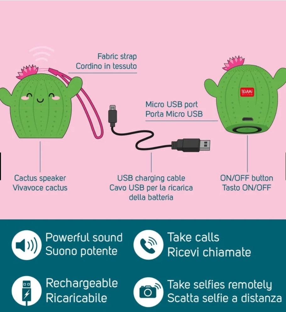 Mini Coluna Portátil Cato - Legami