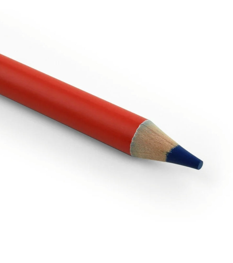 Lápis Jumbo com 2 Pontas Azul e Vermelho - Legami