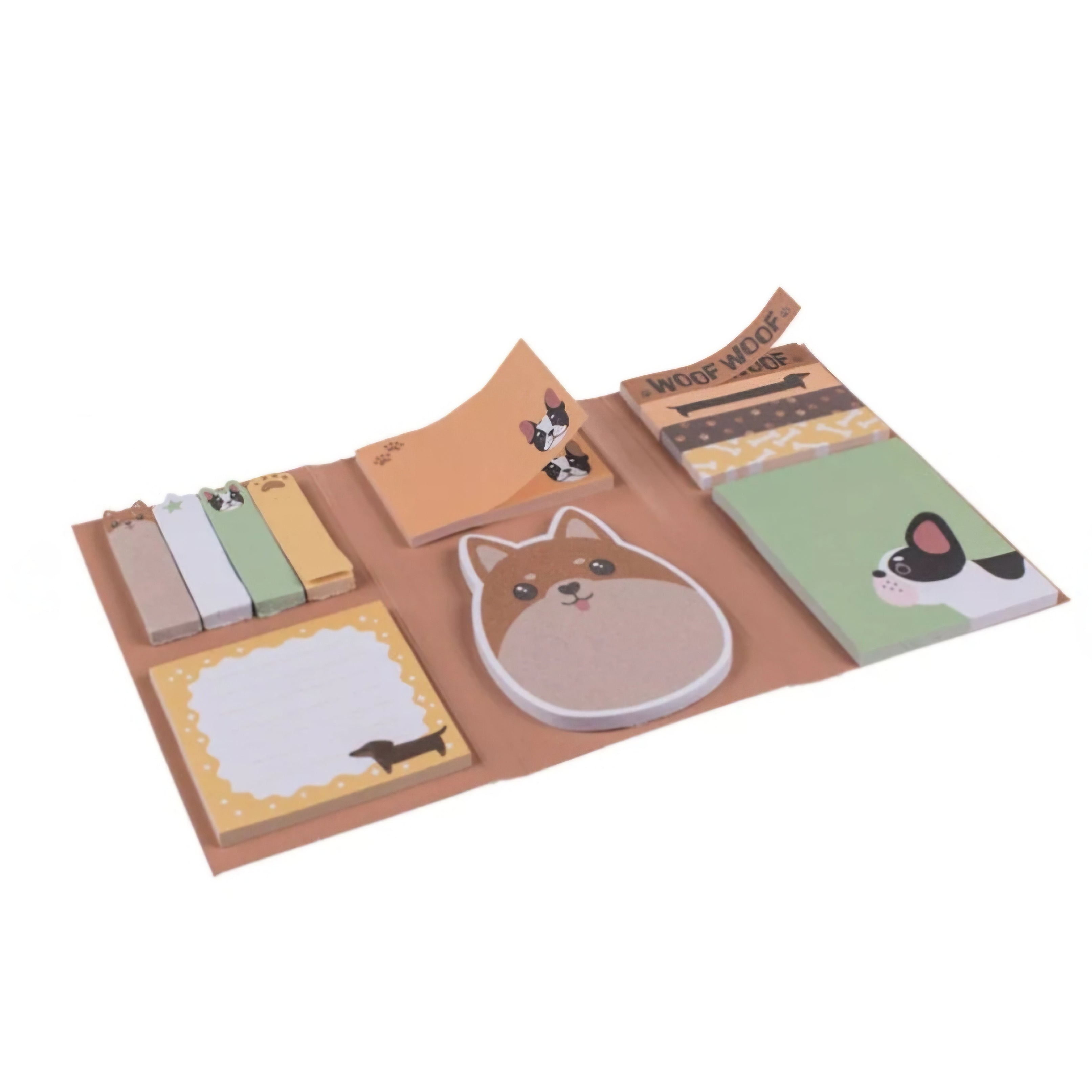 Conjunto de Post-its Cão