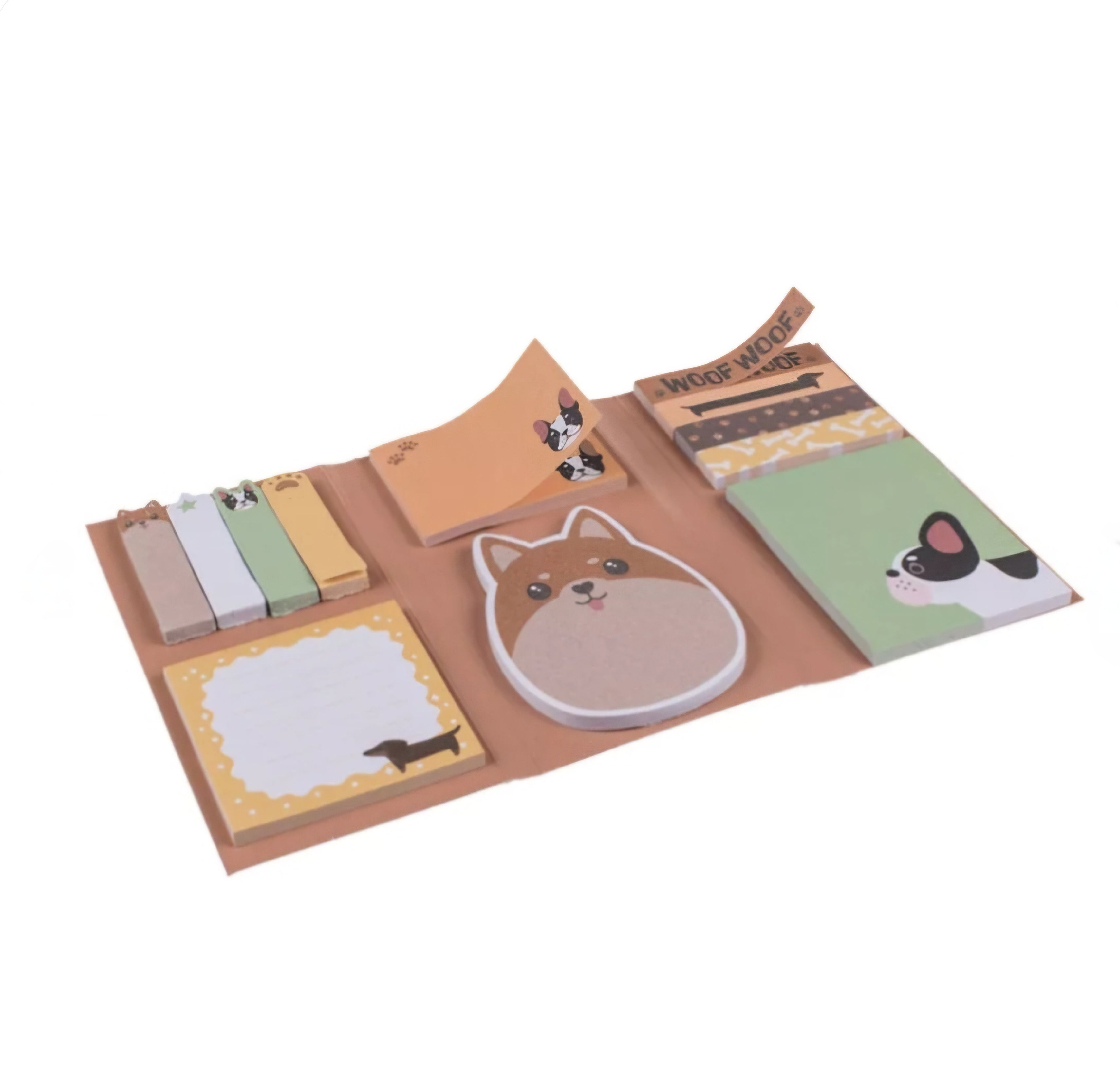 Conjunto de Post-its Cão