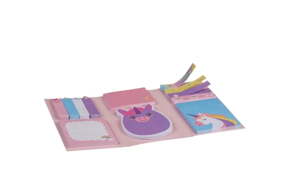 Conjunto Post-Its Unicórnios