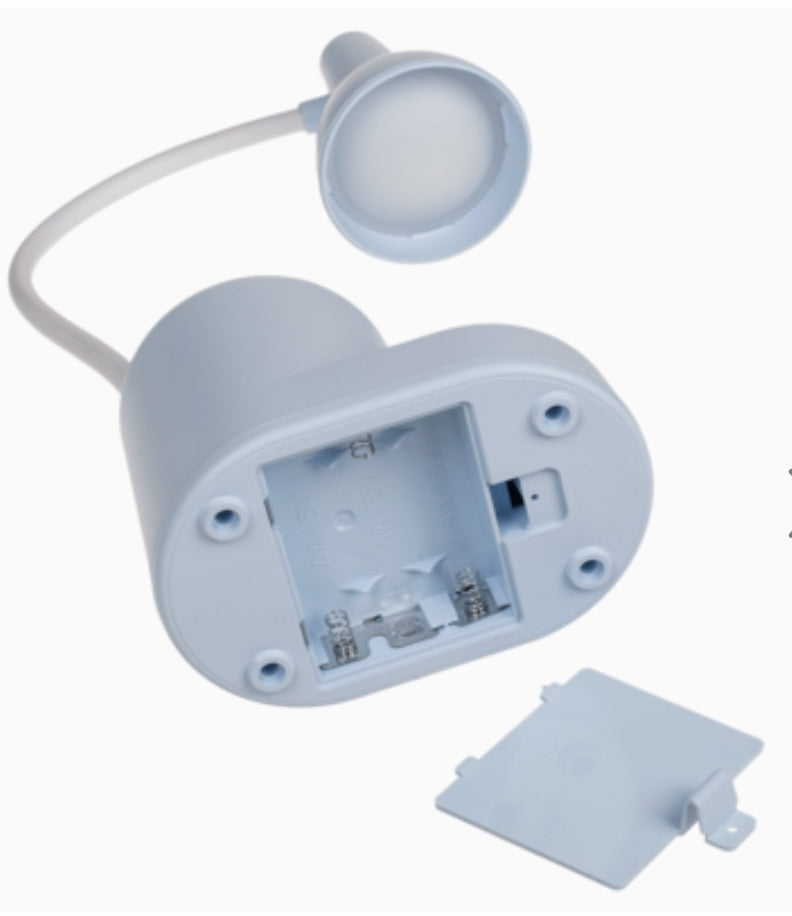 Candeeiro de Secretária com Base para Canetas Azul