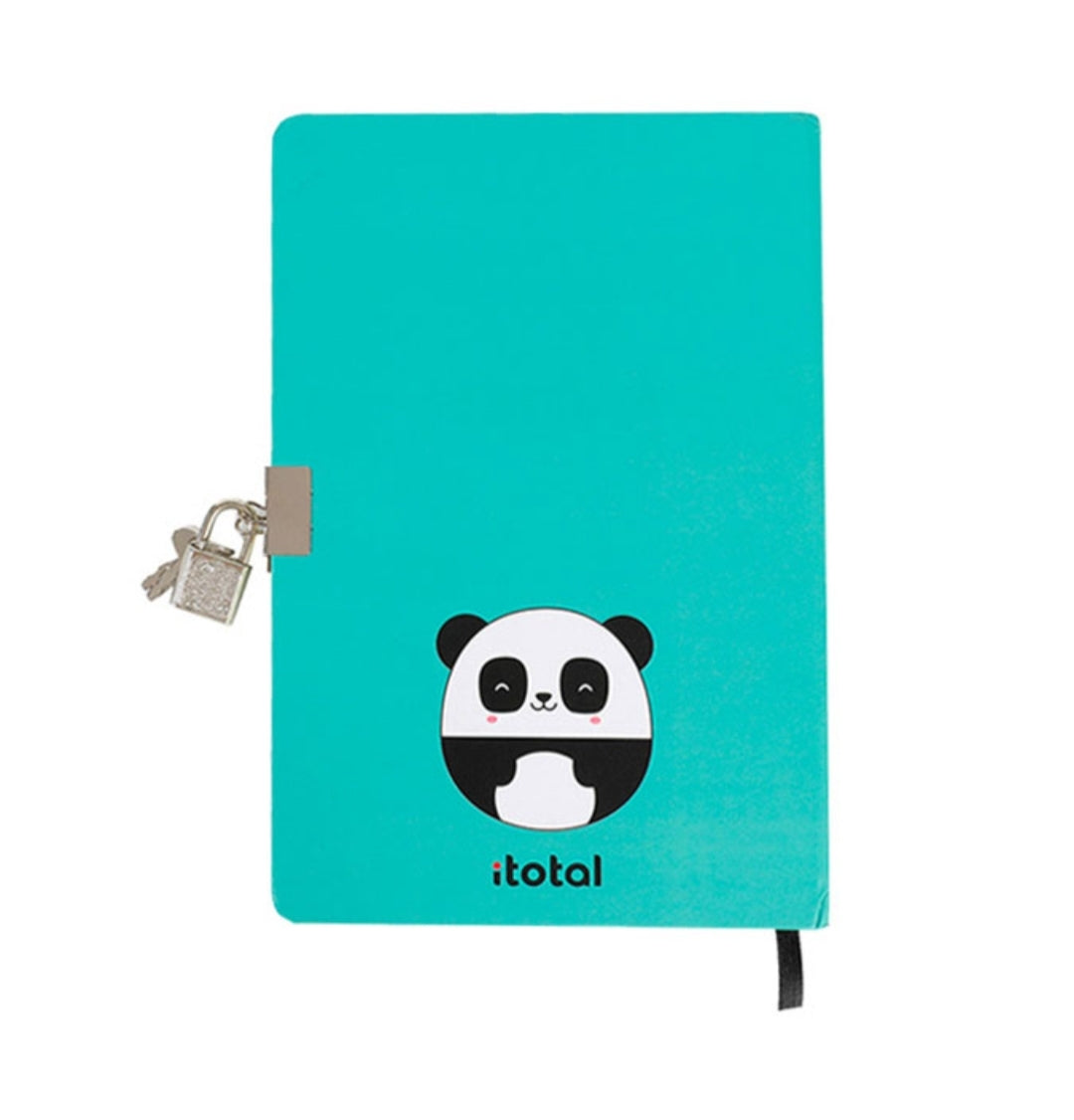 Diário com Chaves Pandastic