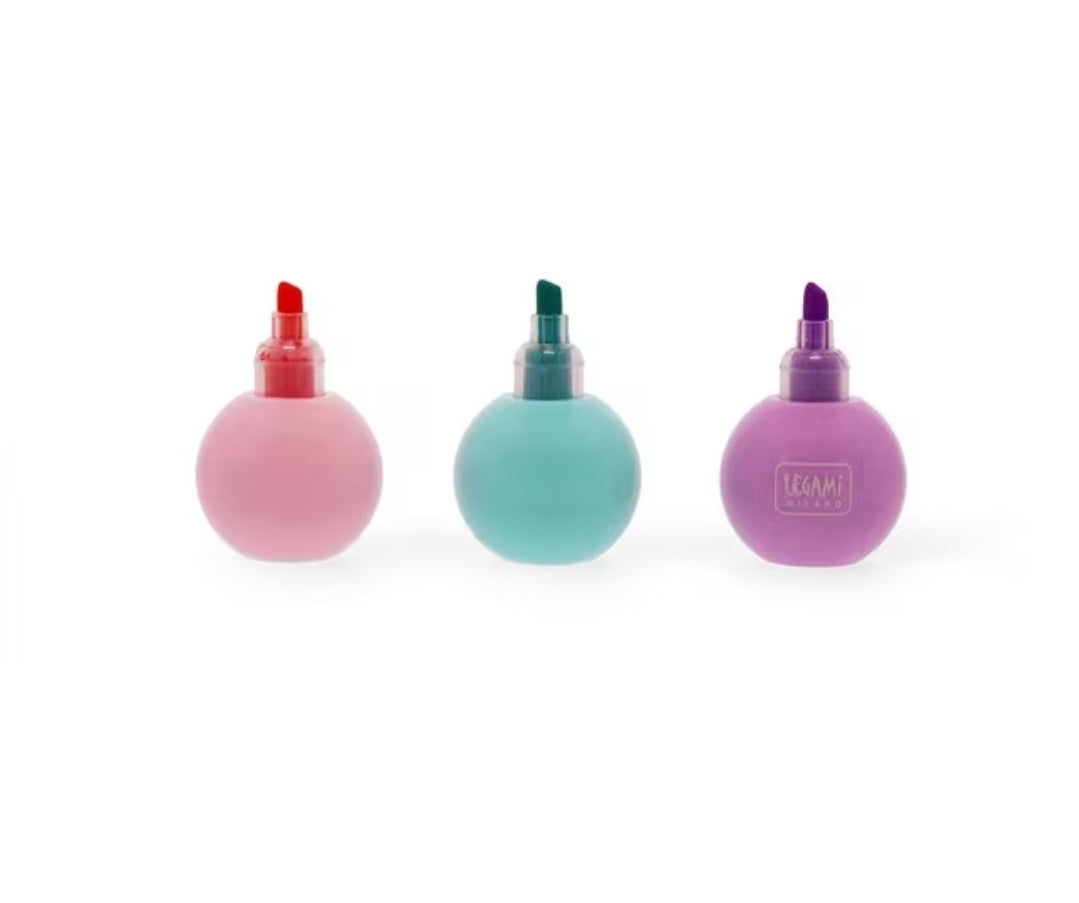 Sublinhador 3 em 1 Únicornio - Legami