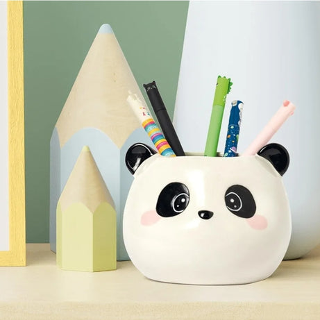 Porta Canetas em Cerâmica Panda - Legami