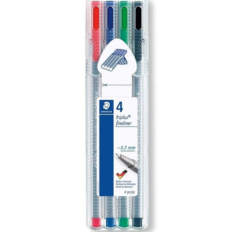 Conjunto 4 Fineliner Staedtler