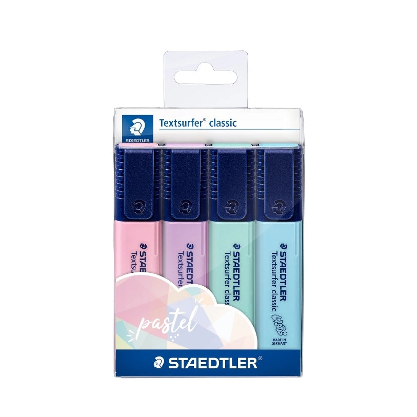 Sublinhador Fluor Triplus Textsurfer Pastel 4 unidades