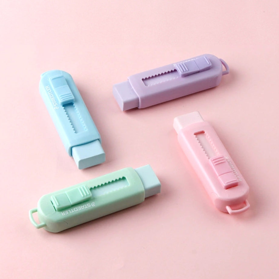 Borracha Retrátil Cores Pastel Staedtler