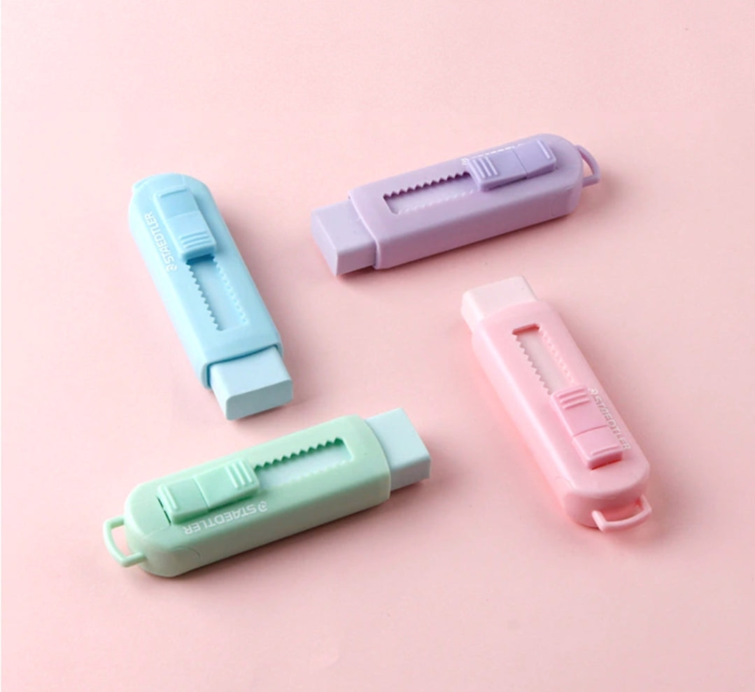 Borracha Retrátil Cores Pastel Staedtler