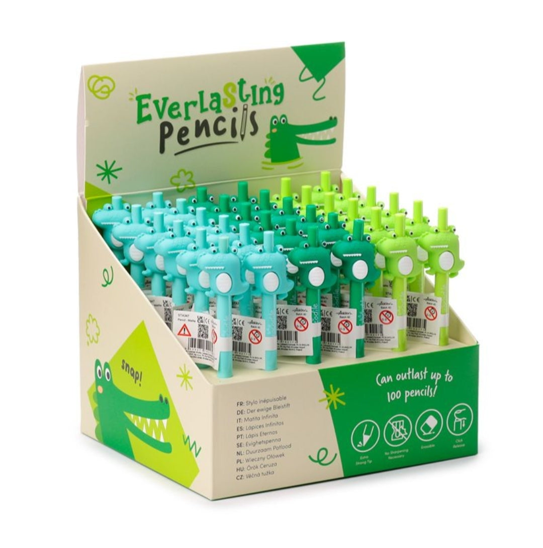 Lápis Infinito Crocodilo