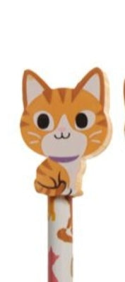 Lápis com Borracha Gatinhos