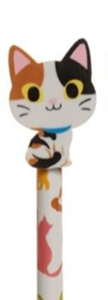 Lápis com Borracha Gatinhos