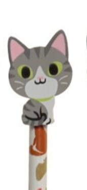 Lápis com Borracha Gatinhos