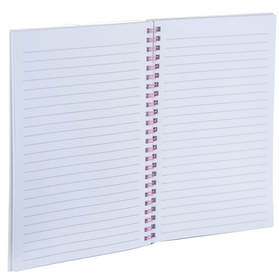 Conjunto Papelaria Pug 6 Peças - Caderno, Estojo, Régua, Borracha, Afia e Lápis