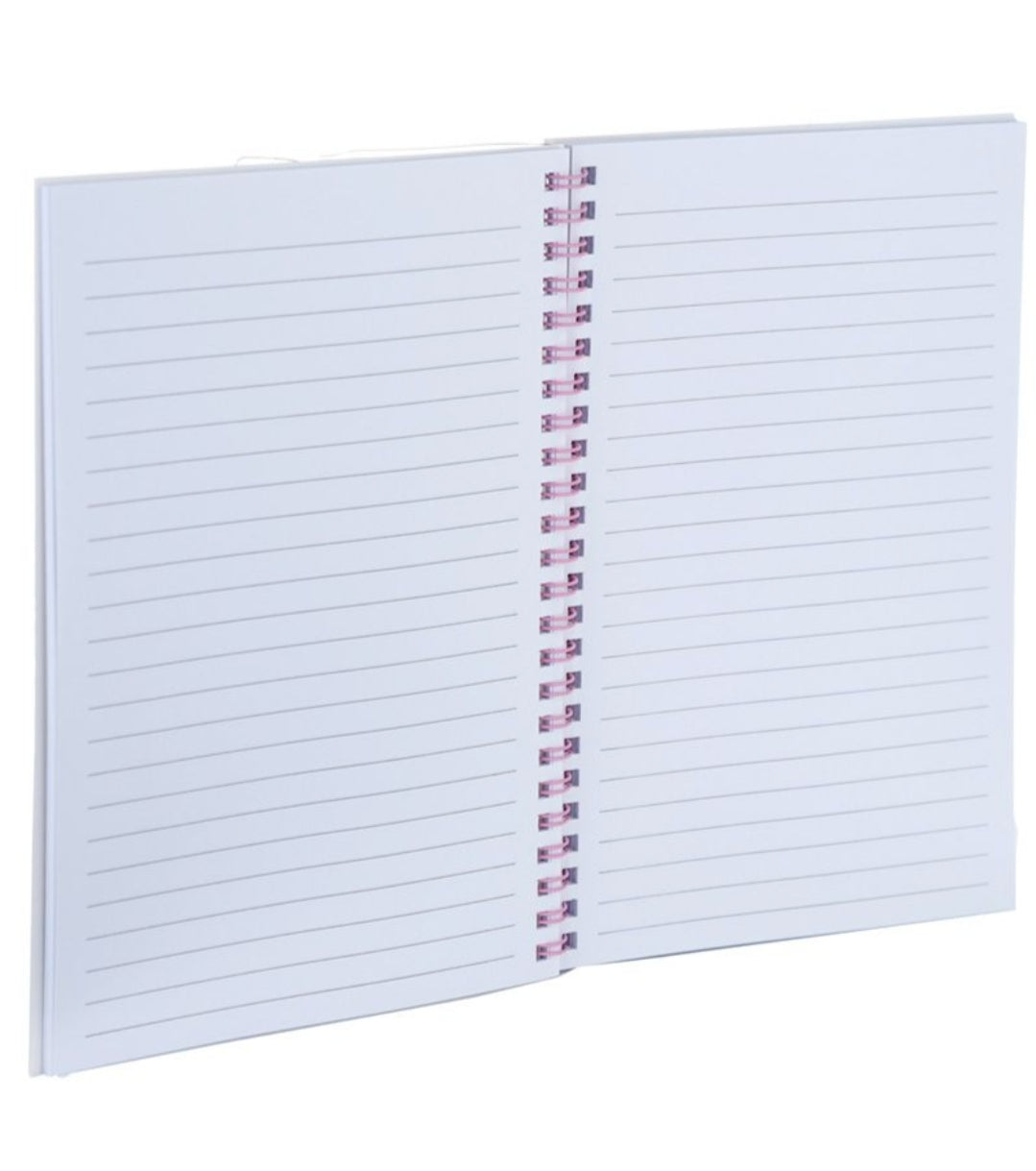 Conjunto Papelaria Pug 6 Peças - Caderno, Estojo, Régua, Borracha, Afia e Lápis