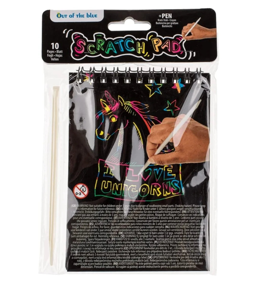 Scratch Pad caderno mágico