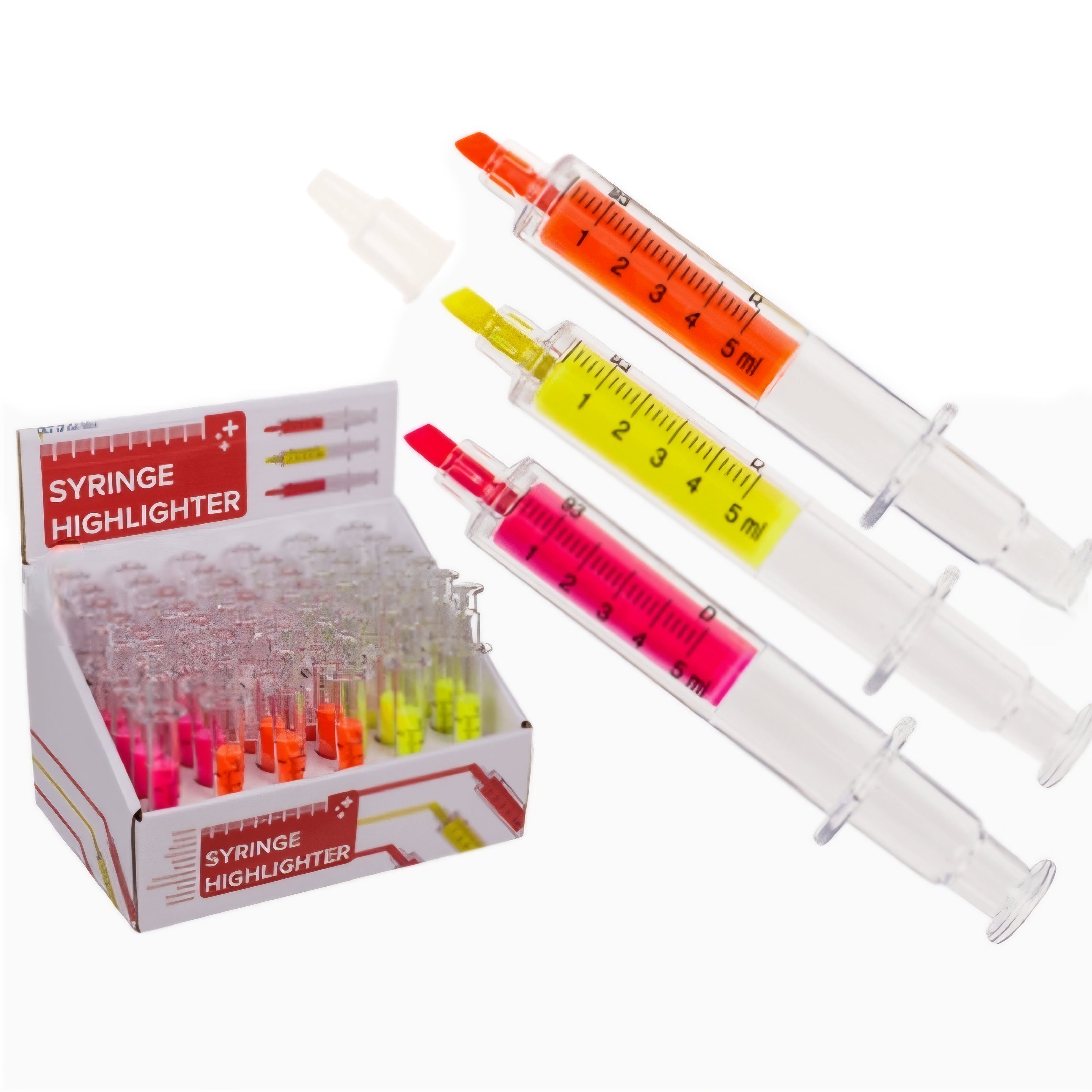 Sublinhador em Forma de Seringa