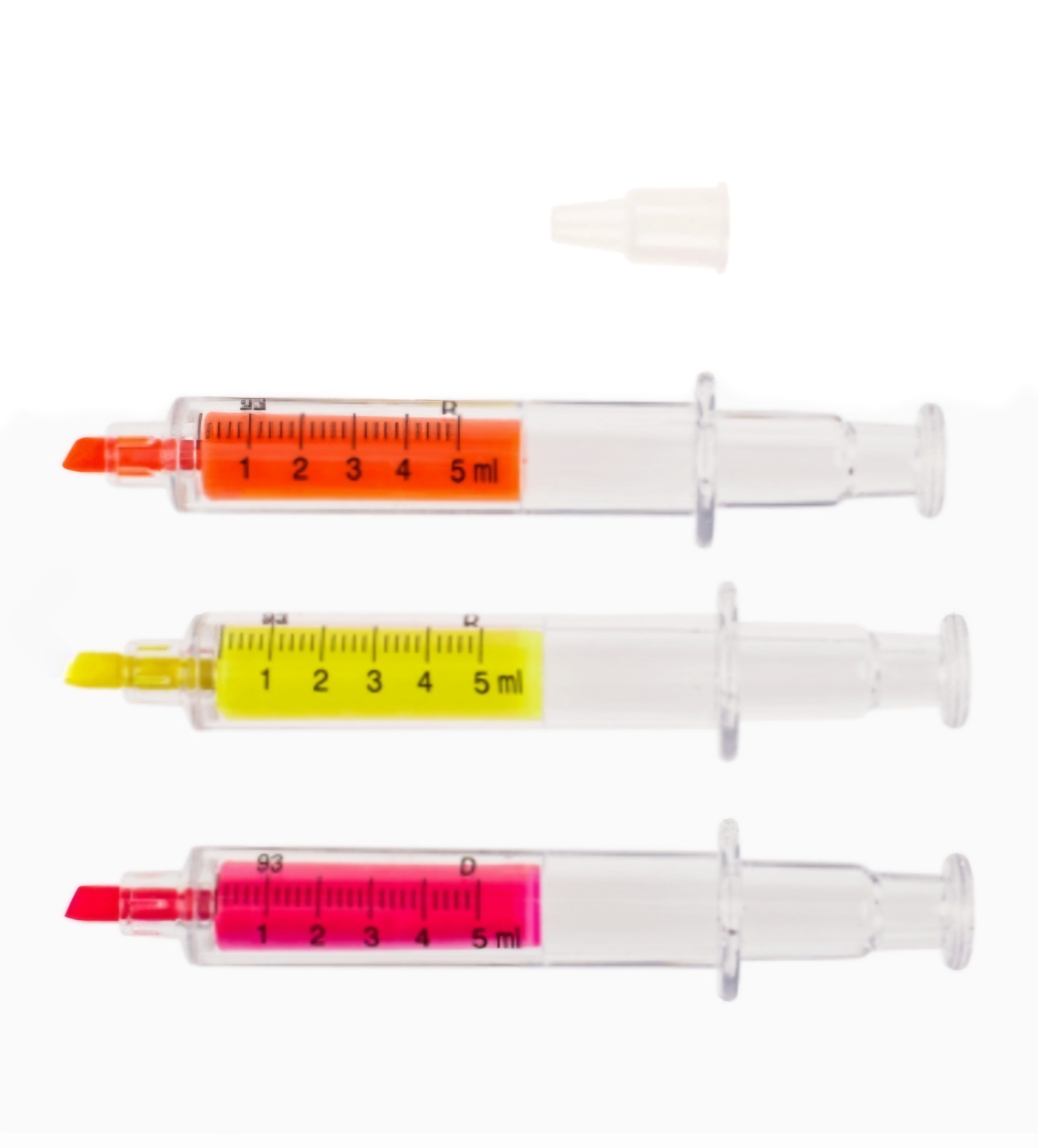 Sublinhador em Forma de Seringa