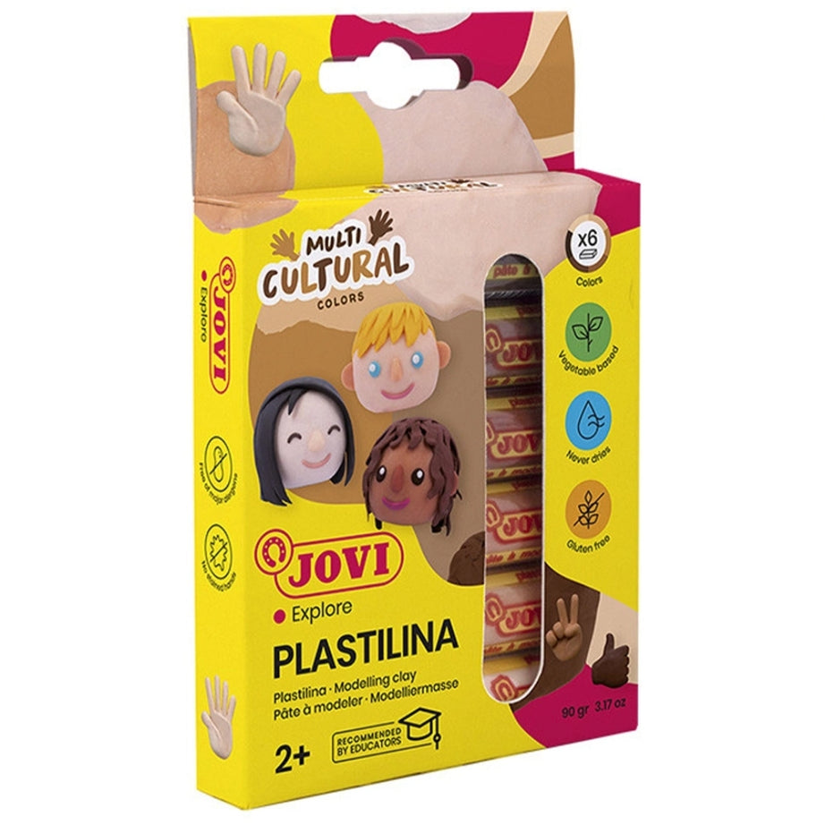 Conjunto 6 Plasticinas Skin Color