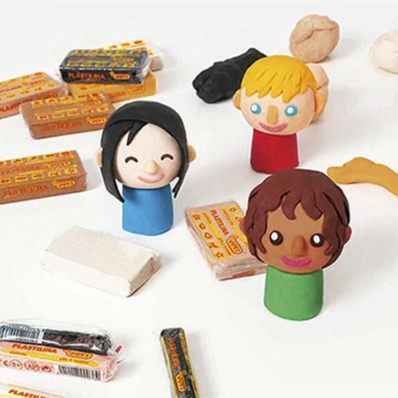 Conjunto 6 Plasticinas Skin Color