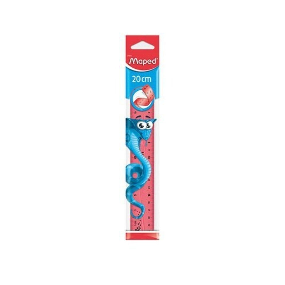 Régua 20cm Rosa Inquebrável