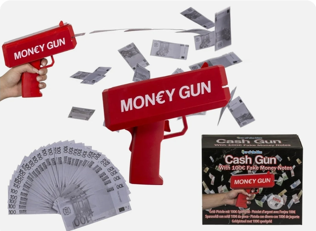 Pistola Disparar Dinheiro