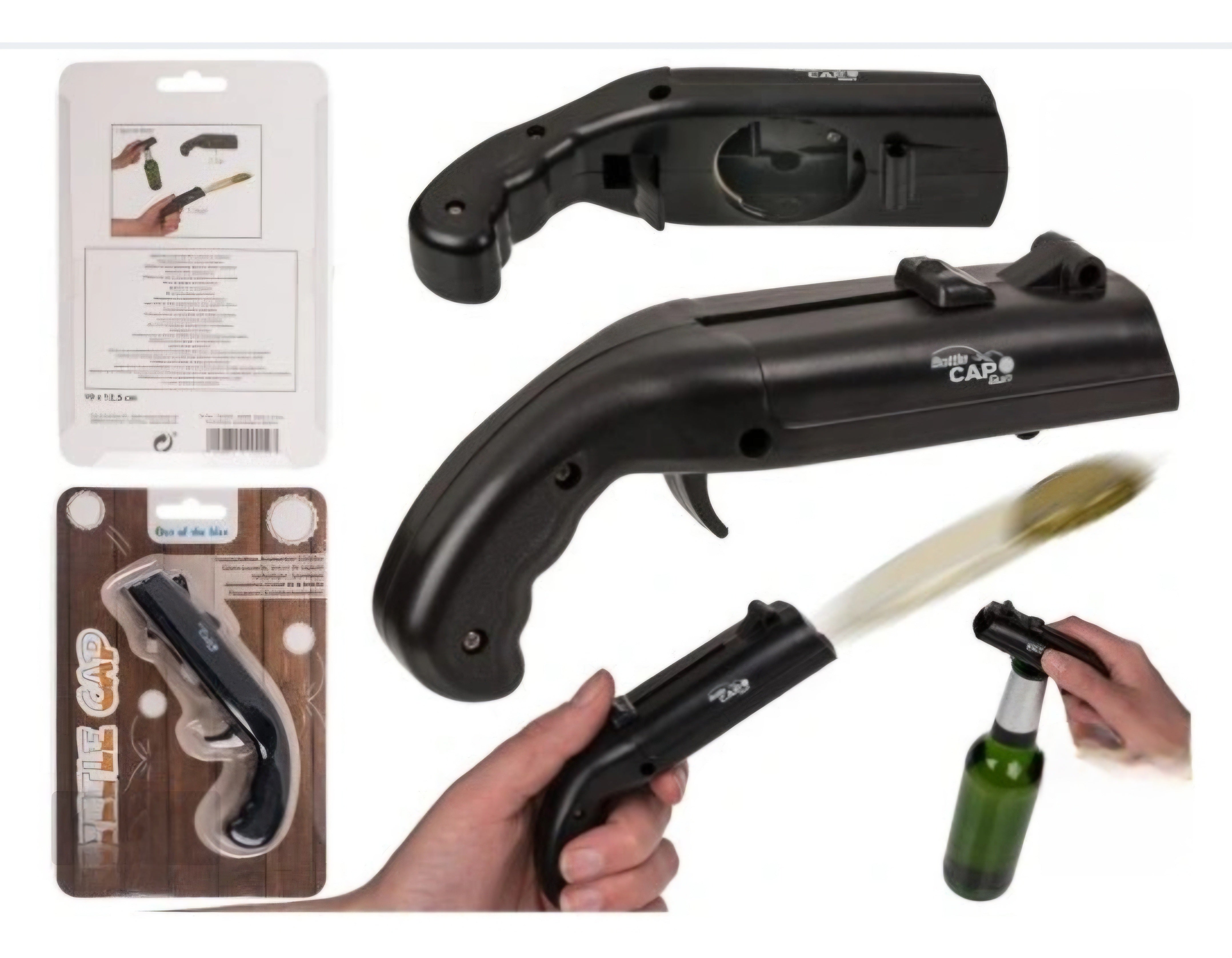 Pistola Abre e Dispara Caricas