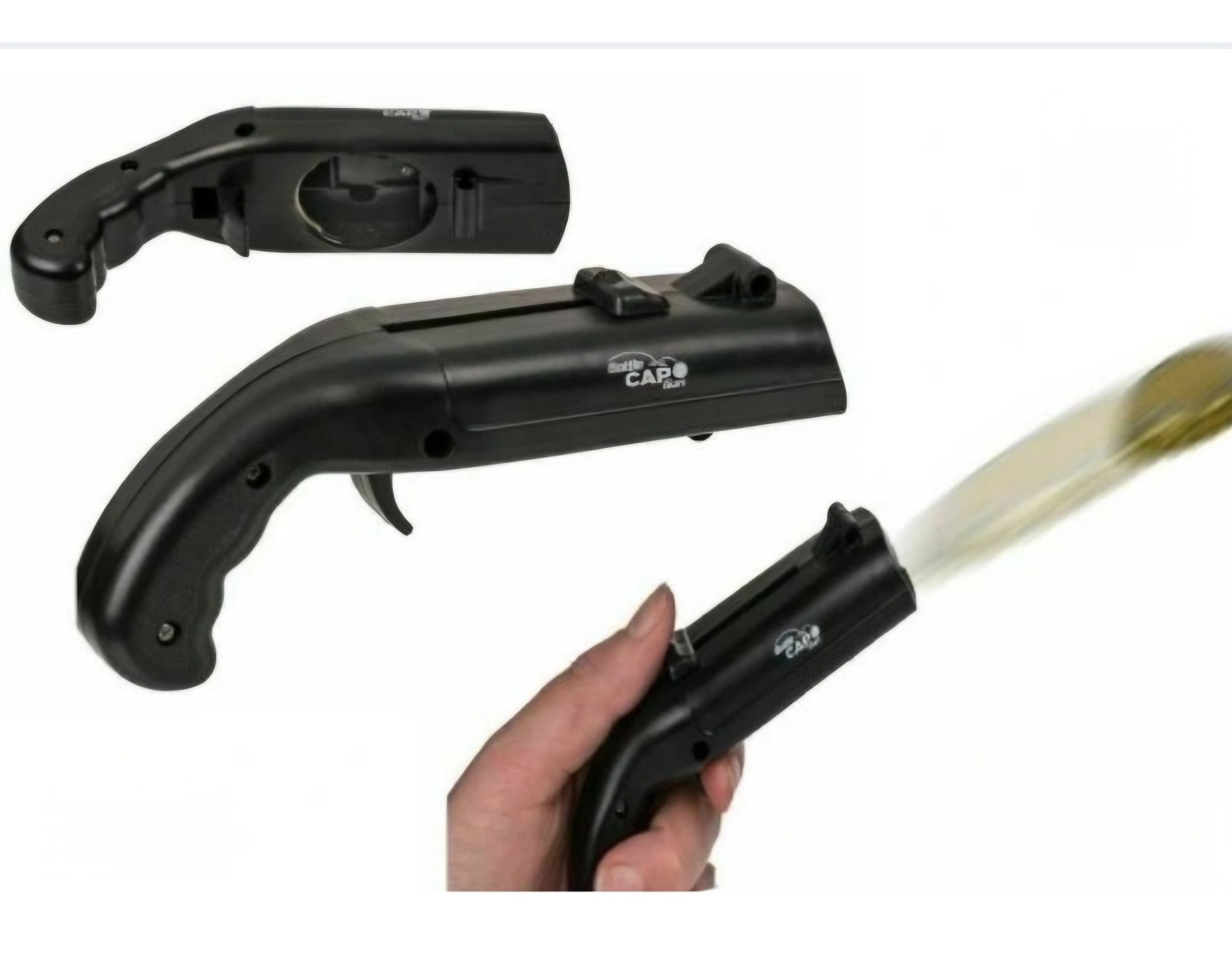 Pistola Abre e Dispara Caricas